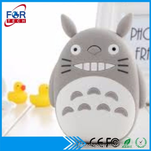 Totoro mini cute power banks, custom power bank 3000mah for kids 2017 promotion